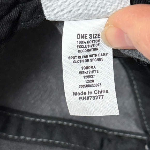 Sonoma Cat Mom Heather Gray Denim Cap Hat Crazy Cat Lady - Picture 5 of 5